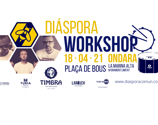 WORKSHOP DIÁSPORA, 18 ABRIL DE 2021